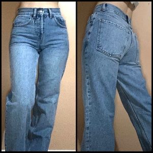 ASOS Design Petite ‘90’s’ straight leg jeans